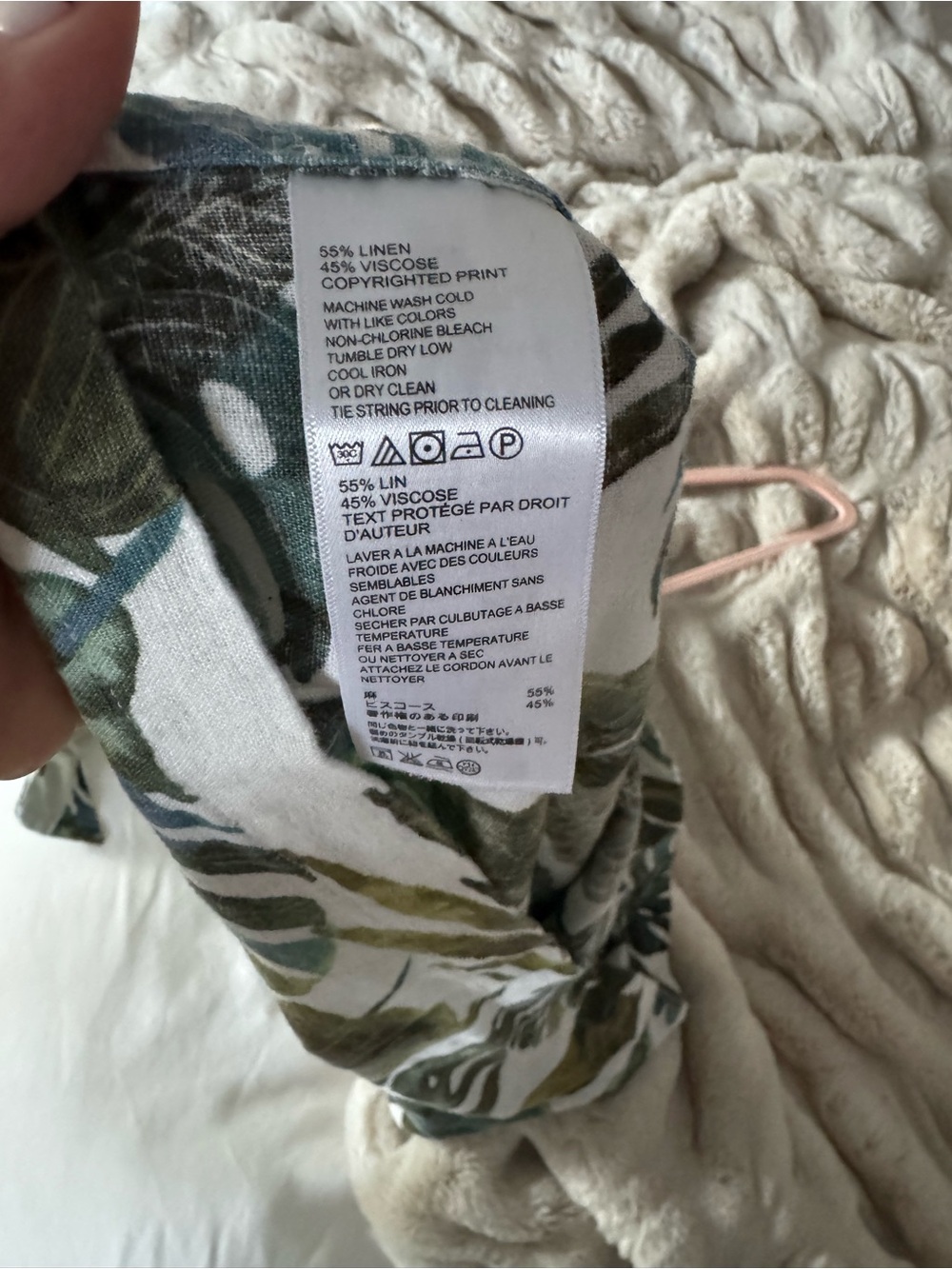 Tommy Bahama linen tropical dress - Picture 5 of 7